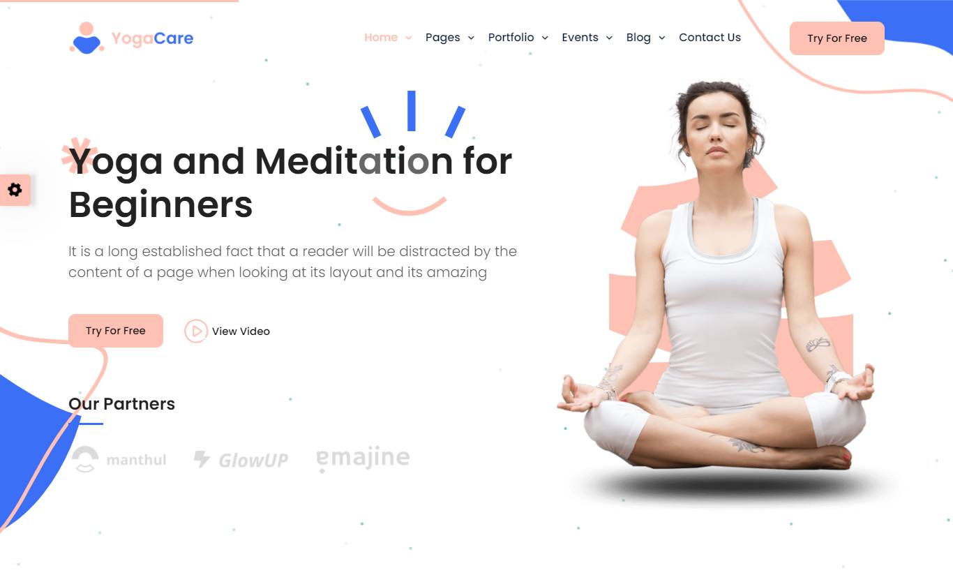 YogaCare - Coach, Speaker & Motivation WordPress Theme