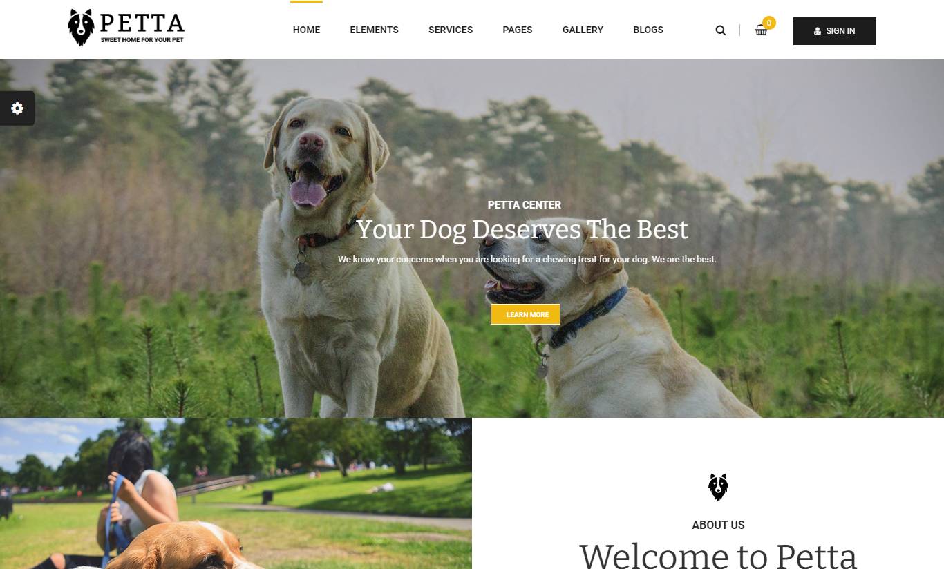 Petta - Premium Pet Care WordPress Theme