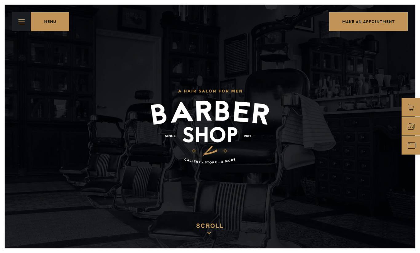  Salon | Barbershop & Tattoo Studio WordPress Theme