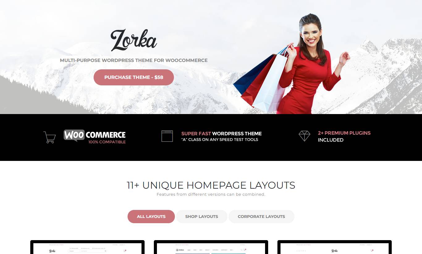 Zorka – Wonderful Fashion WooCommerce Theme