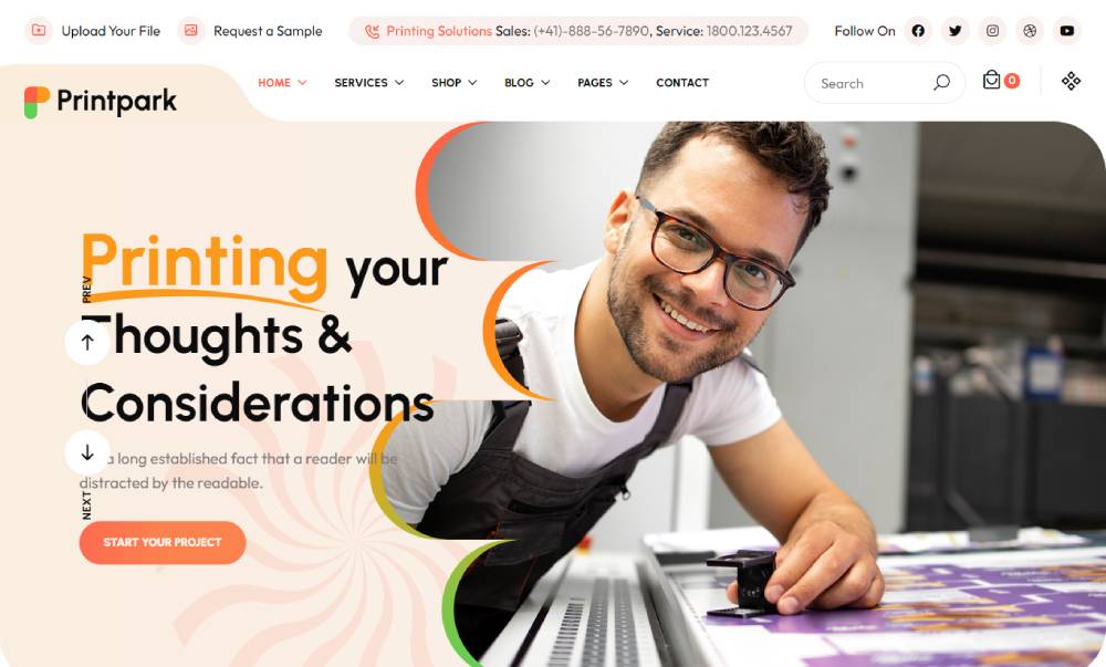 Top 12 Print Shop WordPress Themes