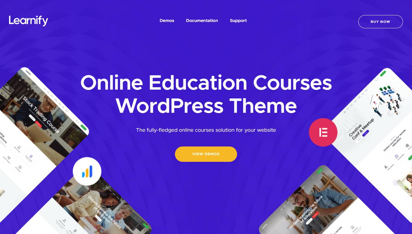 Learnify - Online Education Courses WordPress Theme