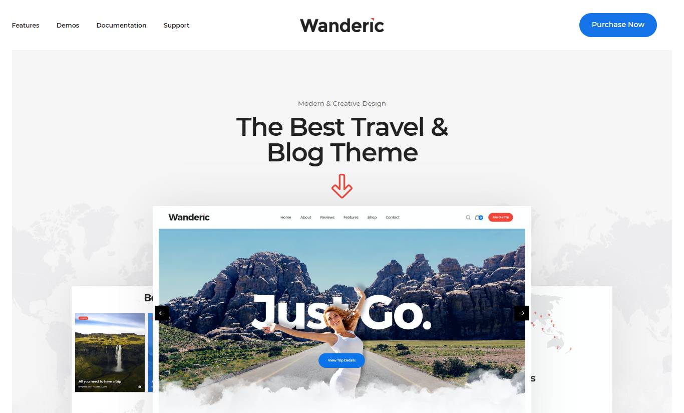 Wanderic - Travel Blog & Lifestyle WordPress Theme