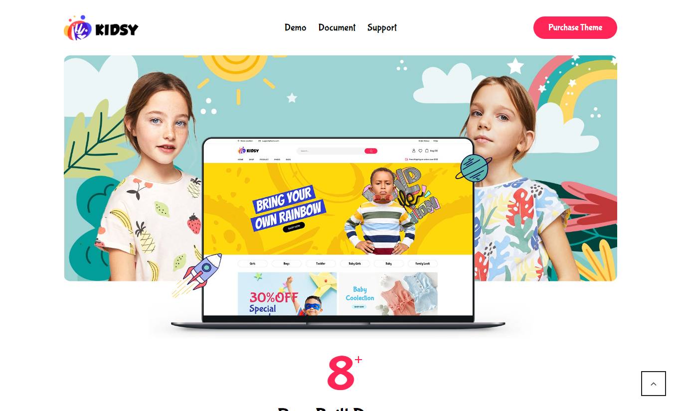 Kidsy – Kids Store and Baby Shop WooCommerce Theme