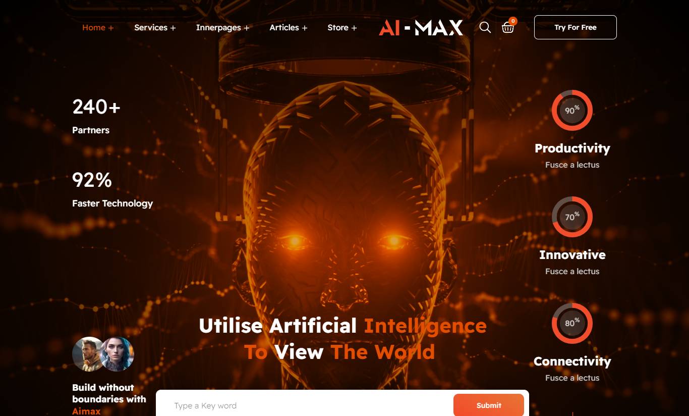 AI MAX - Artificial Neural Network WordPress Theme