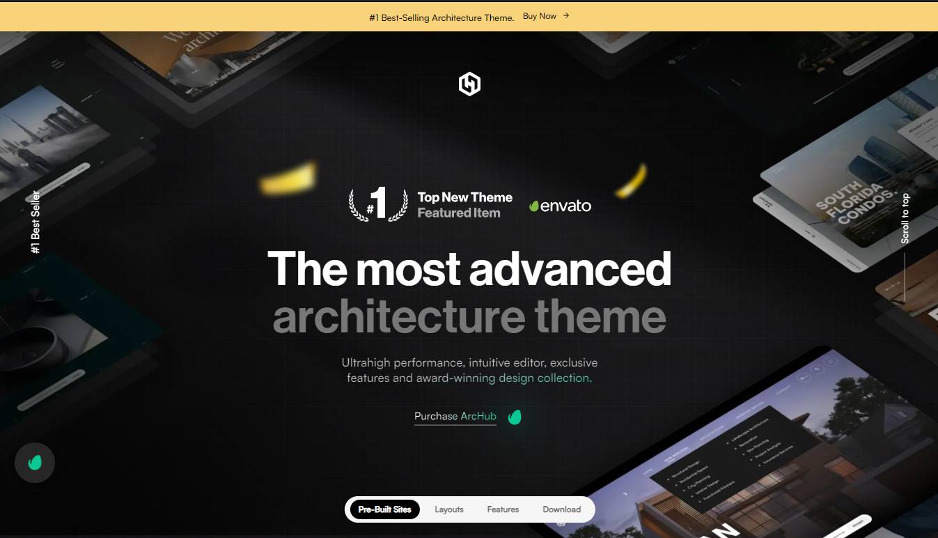 ArcHub - Architecture and Interior Design WordPress Theme