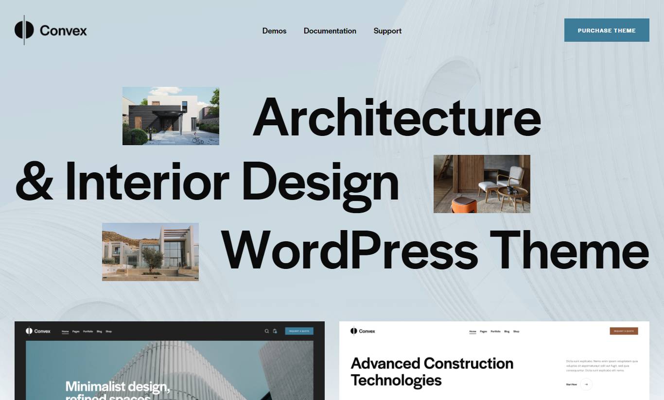 Convex - Architecture & Interior Design WordPress ThemeConvex - Architecture & Interior Design WordPress Theme