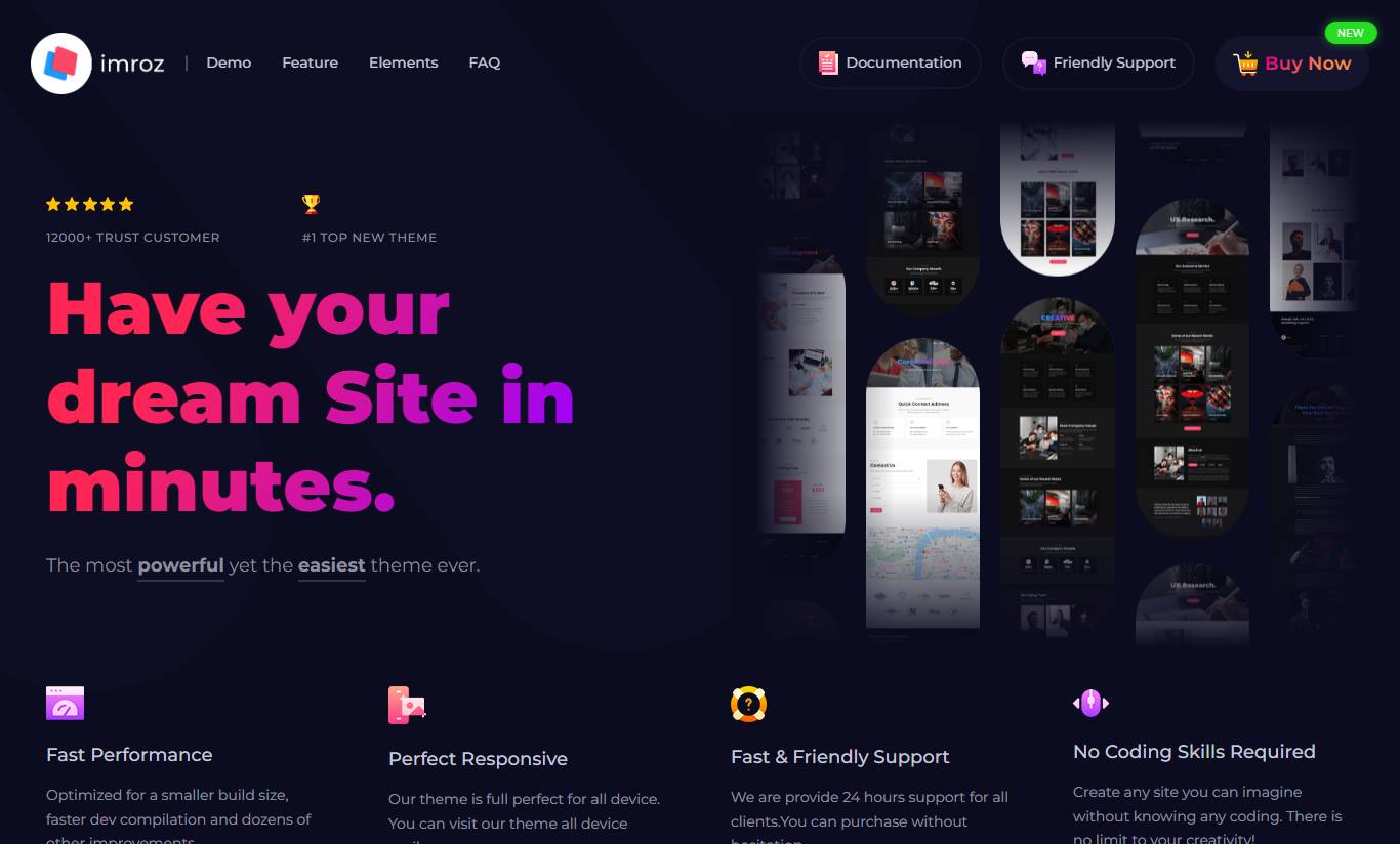 Imroz - Agency & Portfolio Theme