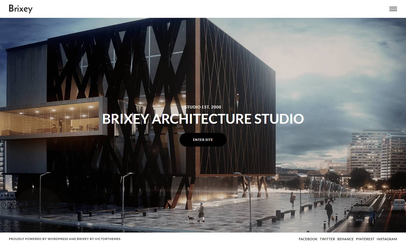 Brixey – Responsive Architecture WordPress Theme