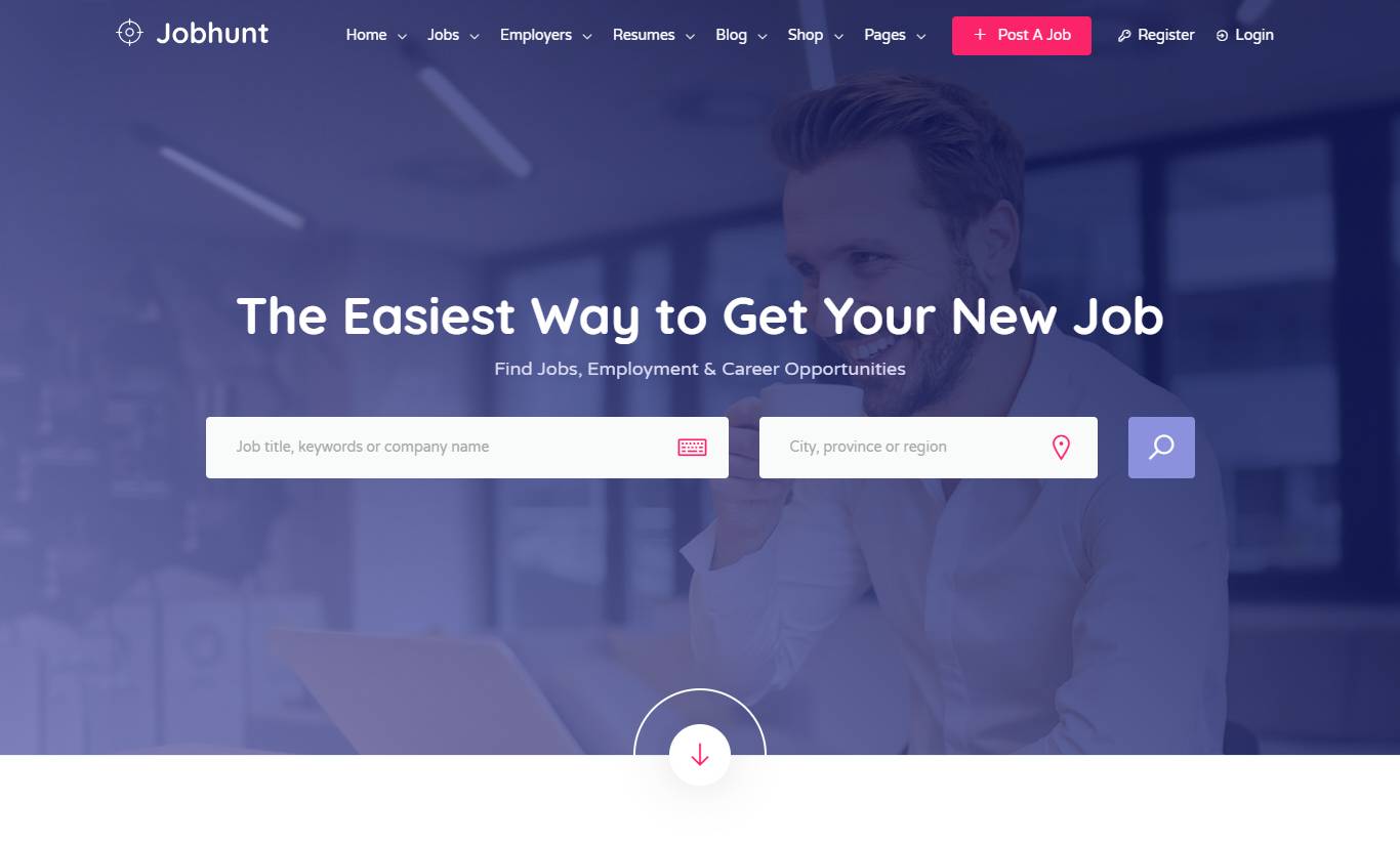 Jobhunt - Job Board WordPress Theme for WP Job Manager