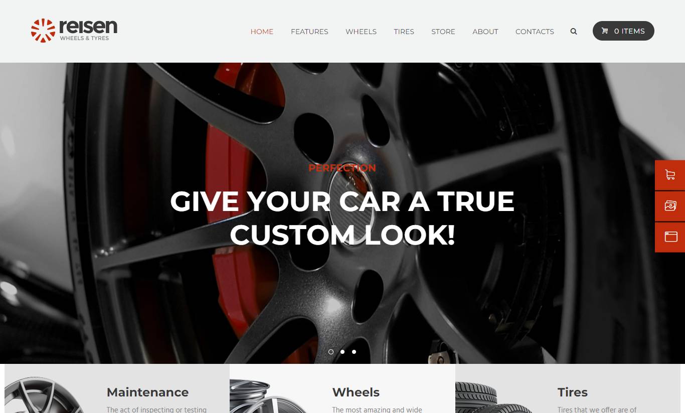 Reisen | Automechanic & Auto Body Repair Car WordPress Theme