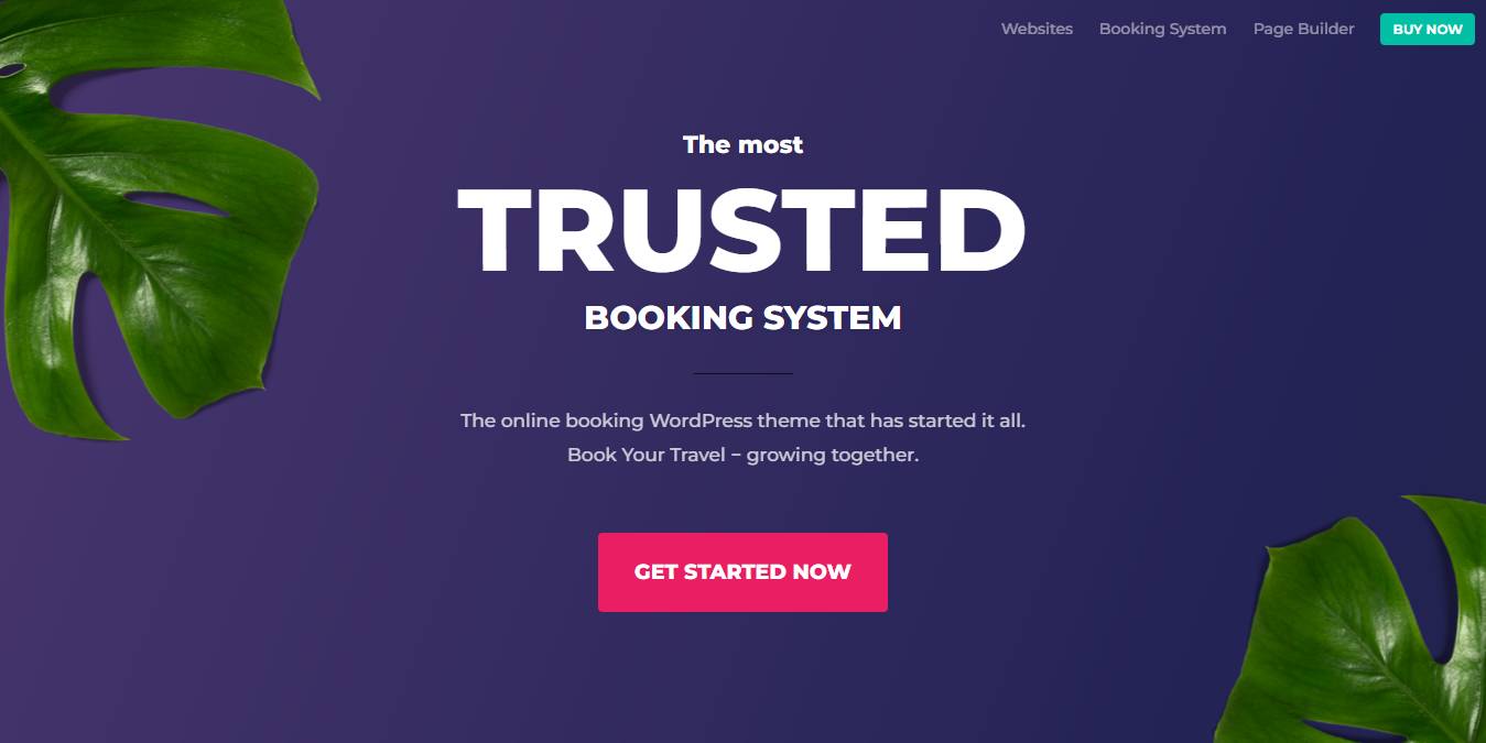 Book Your Travel - Online Booking WordPress Theme