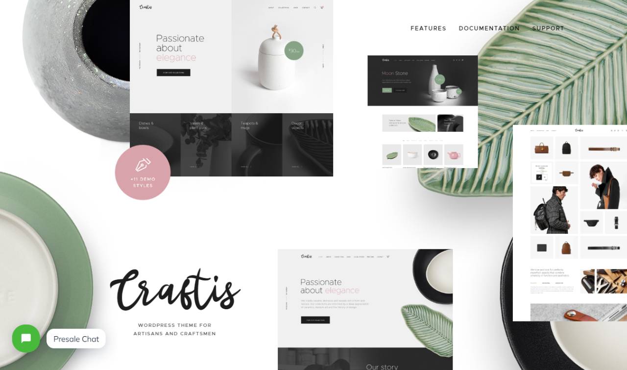 Craftis - Handmade, Handcraft & Artisan WordPress Theme for Creatives + WCFM