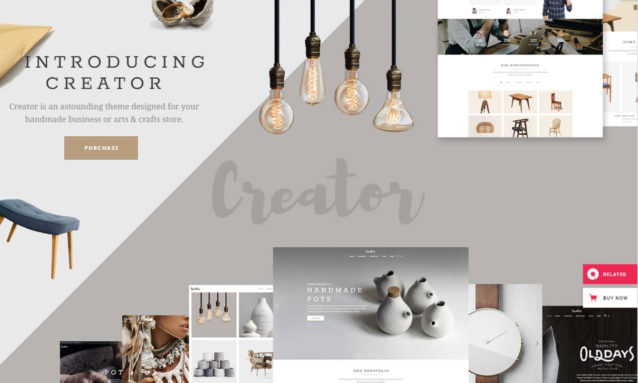 Creator - Theme for Handmade Artisans