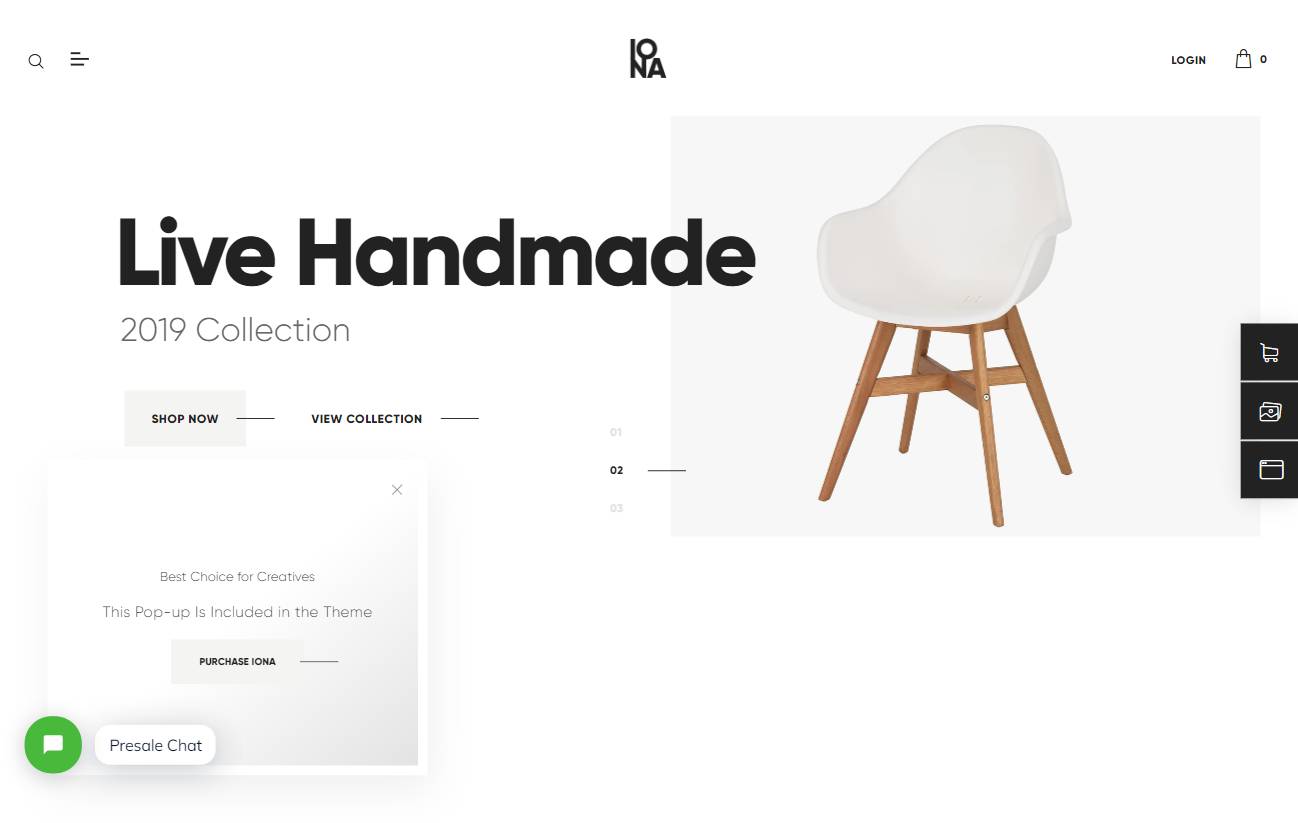 Iona - Handmade & Crafts Shop WordPress Theme