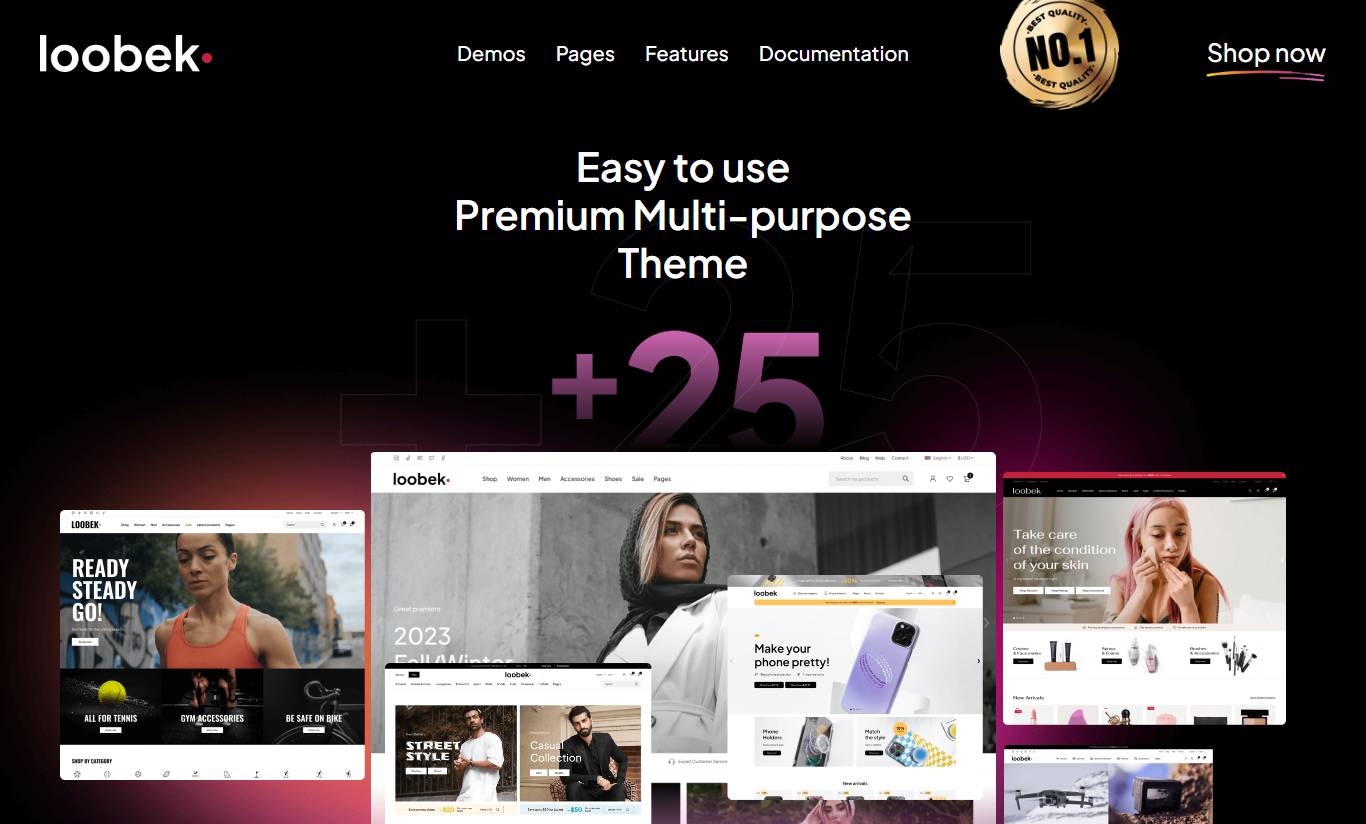 Loobek - Elementor Multipurpose WooCommerce Theme