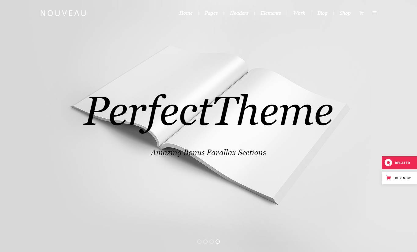 Nouveau - Multipurpose WordPress Theme