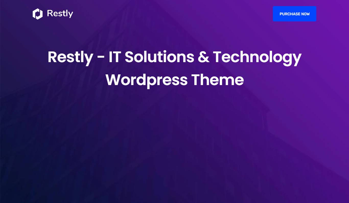 Restly - IT Solutions & Technology WordPress Theme