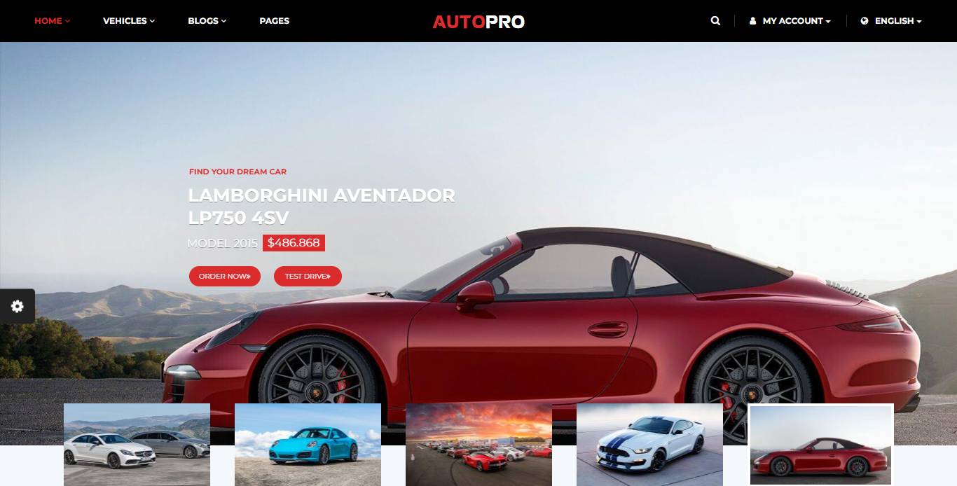 AutoPro - Car Dealer WordPress Theme