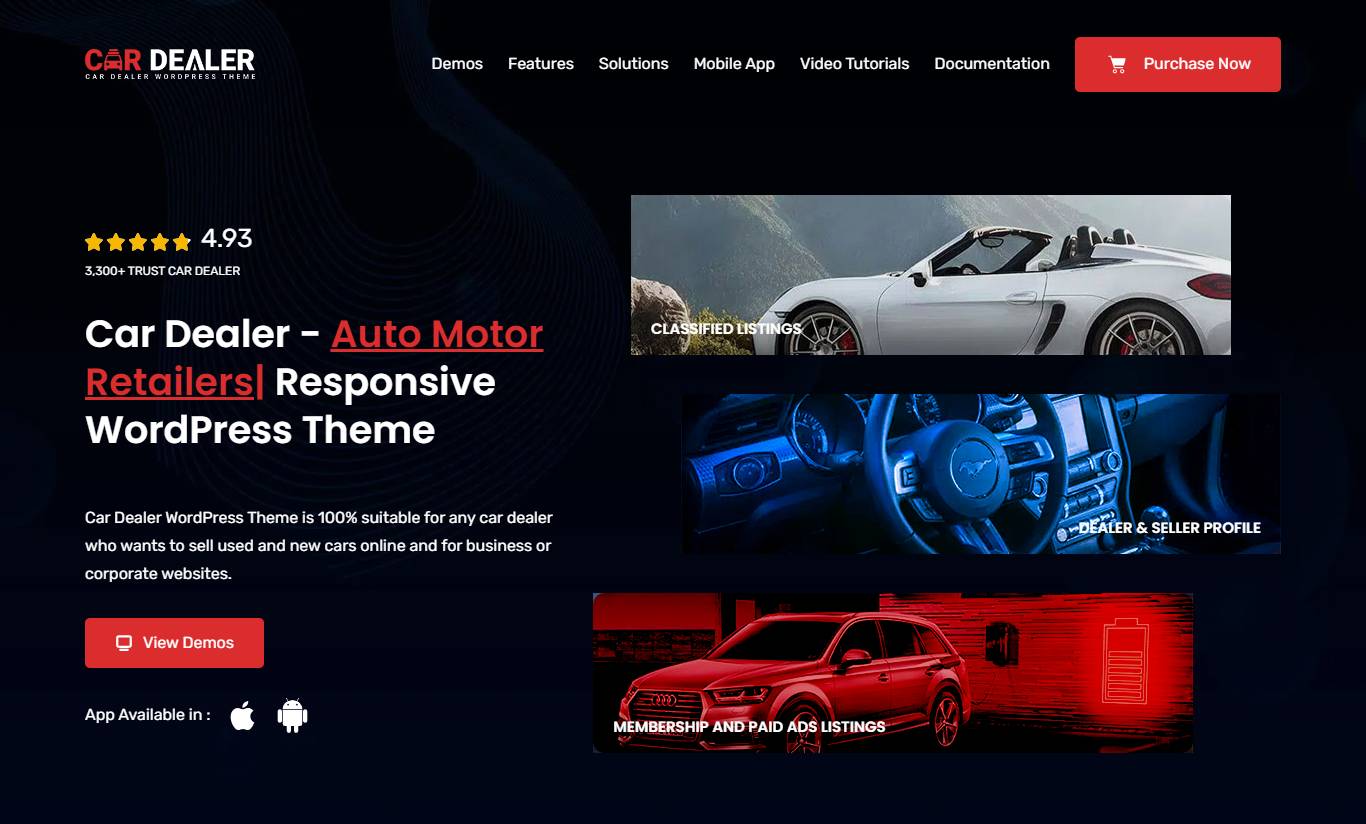 Car Dealer - Automotive Responsive WordPress Theme