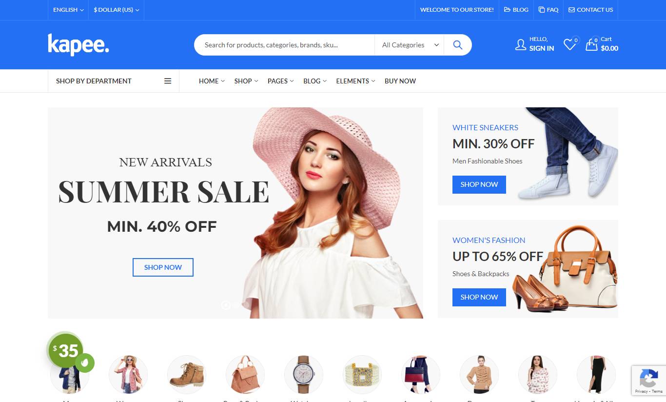 Kapee - Modern Multipurpose WooCommerce Theme