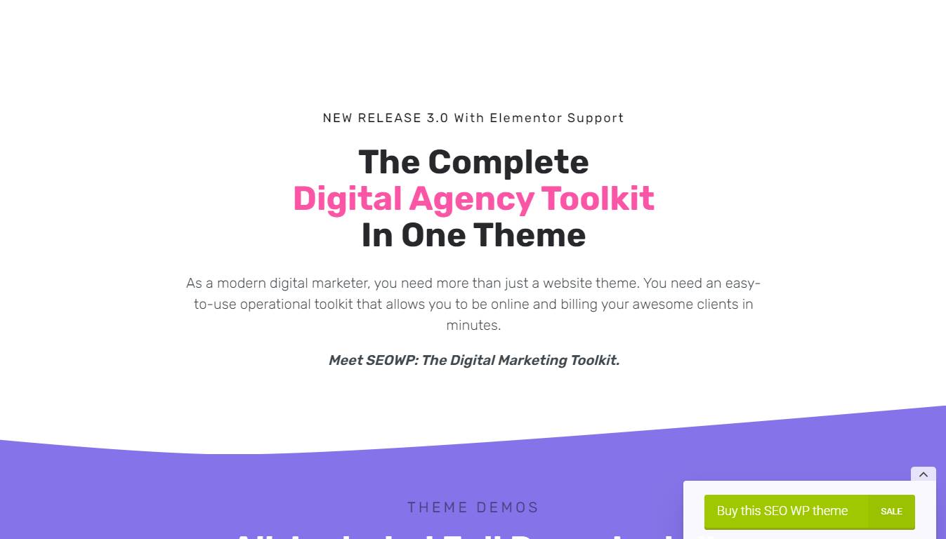 SEO WP | Digital Marketing Agency WordPress Theme