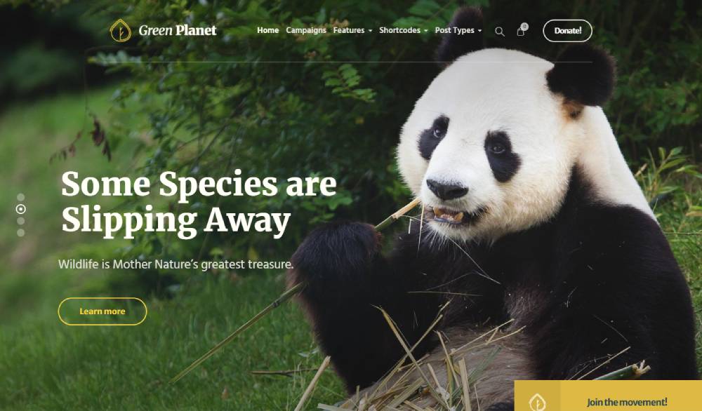 Top 18 Green Eco Friendly WordPress Themes