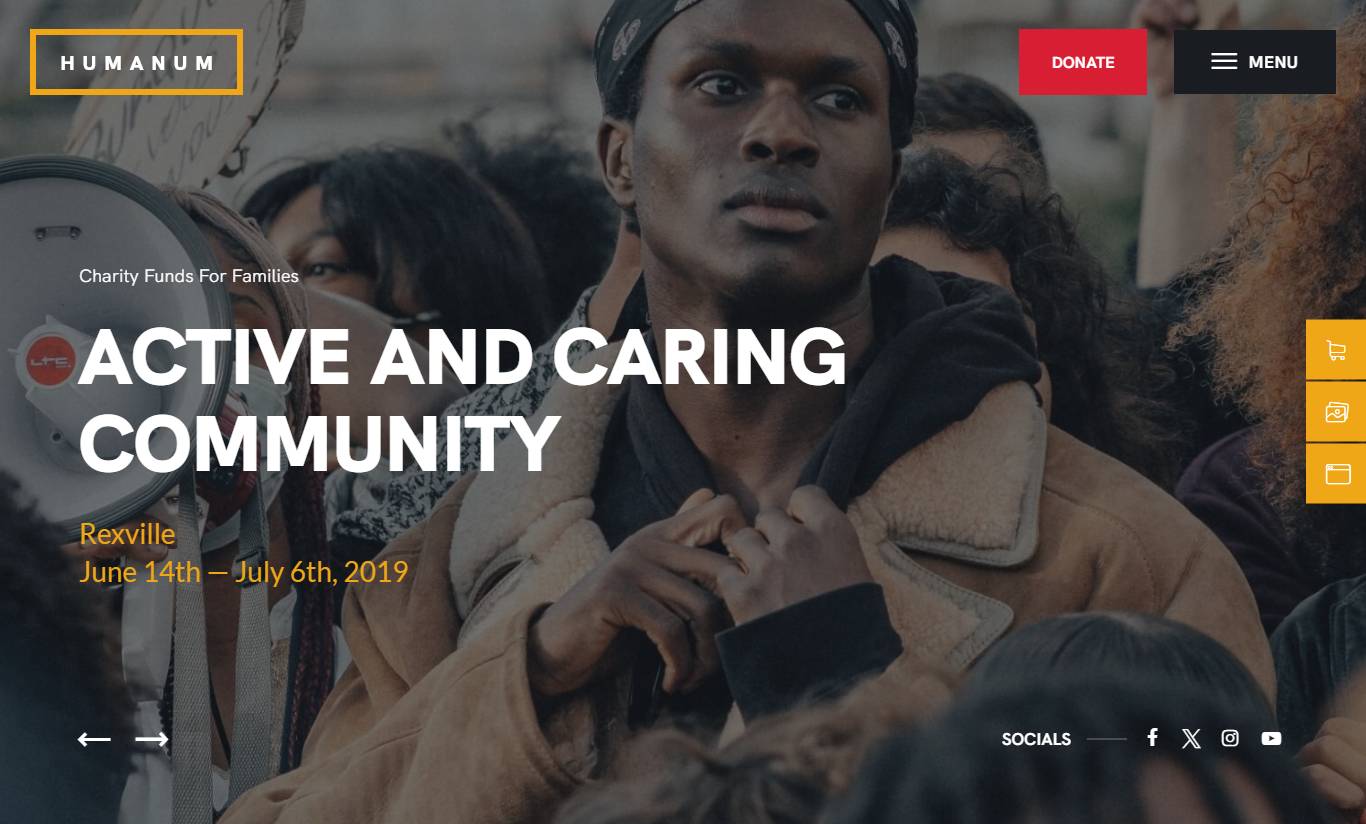 Humanum - Human Rights WordPress Theme