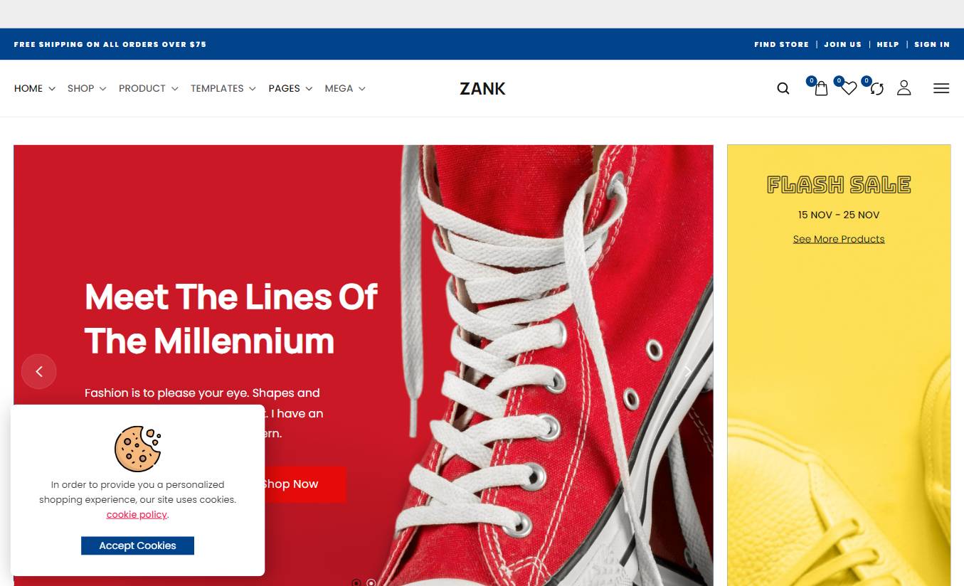 Zank - Elementor WooCommerce Theme Builder