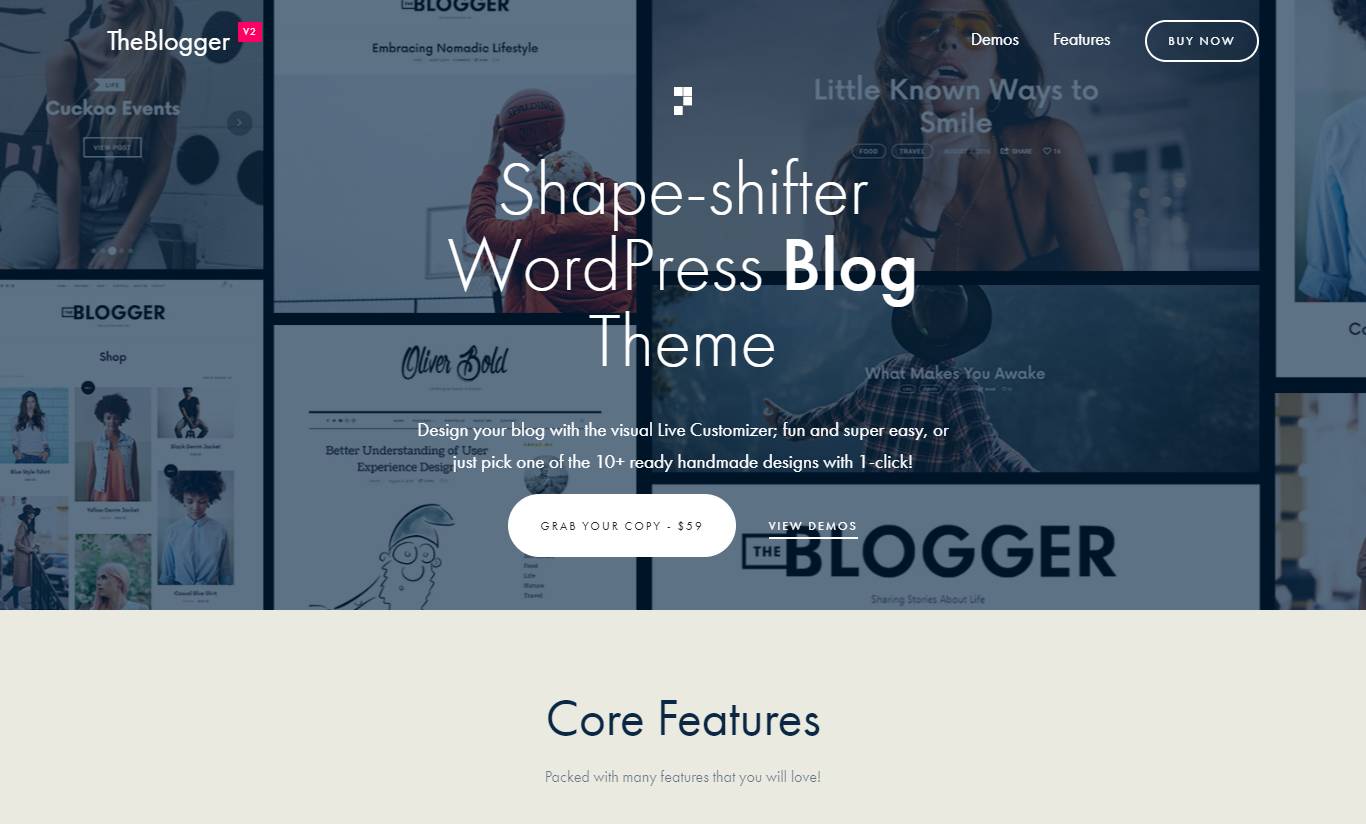 TheBlogger WordPress Theme