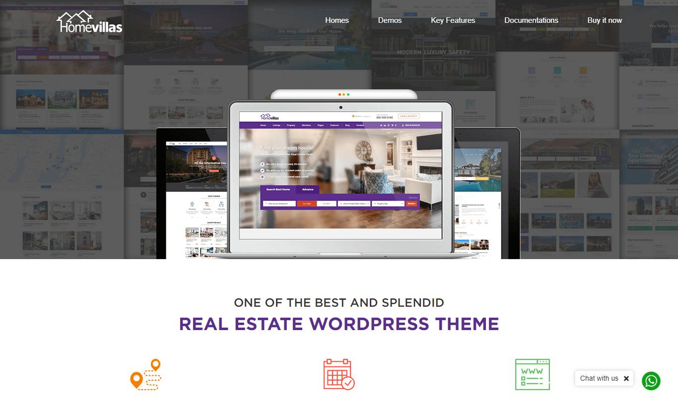 Home Villas | Real Estate WordPress Theme