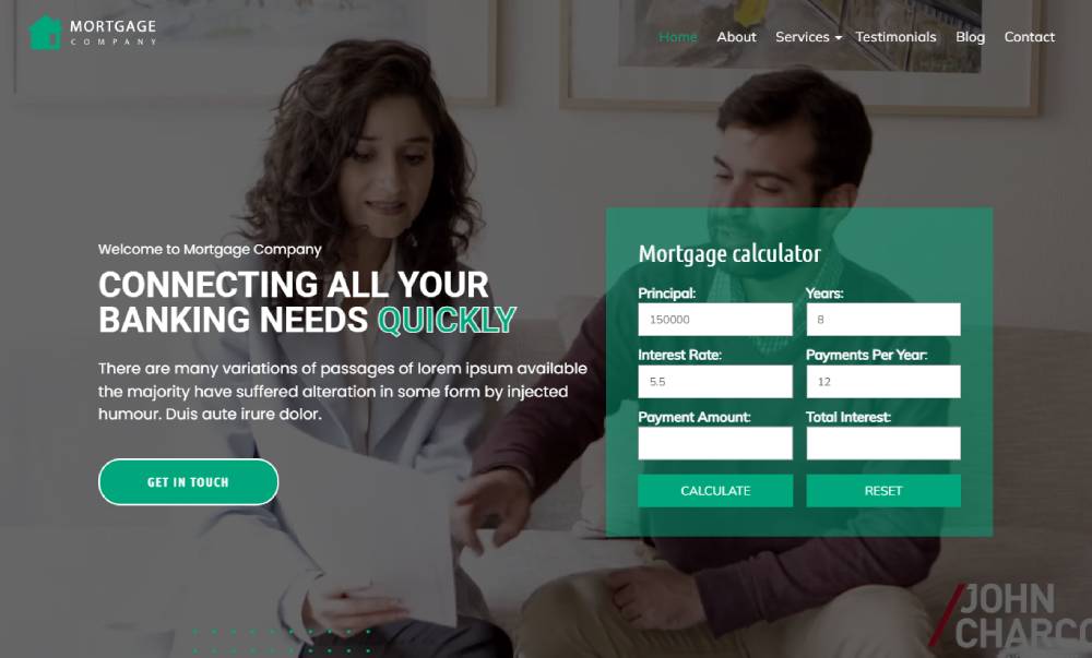 Top 19 Mortgage WordPress Themes