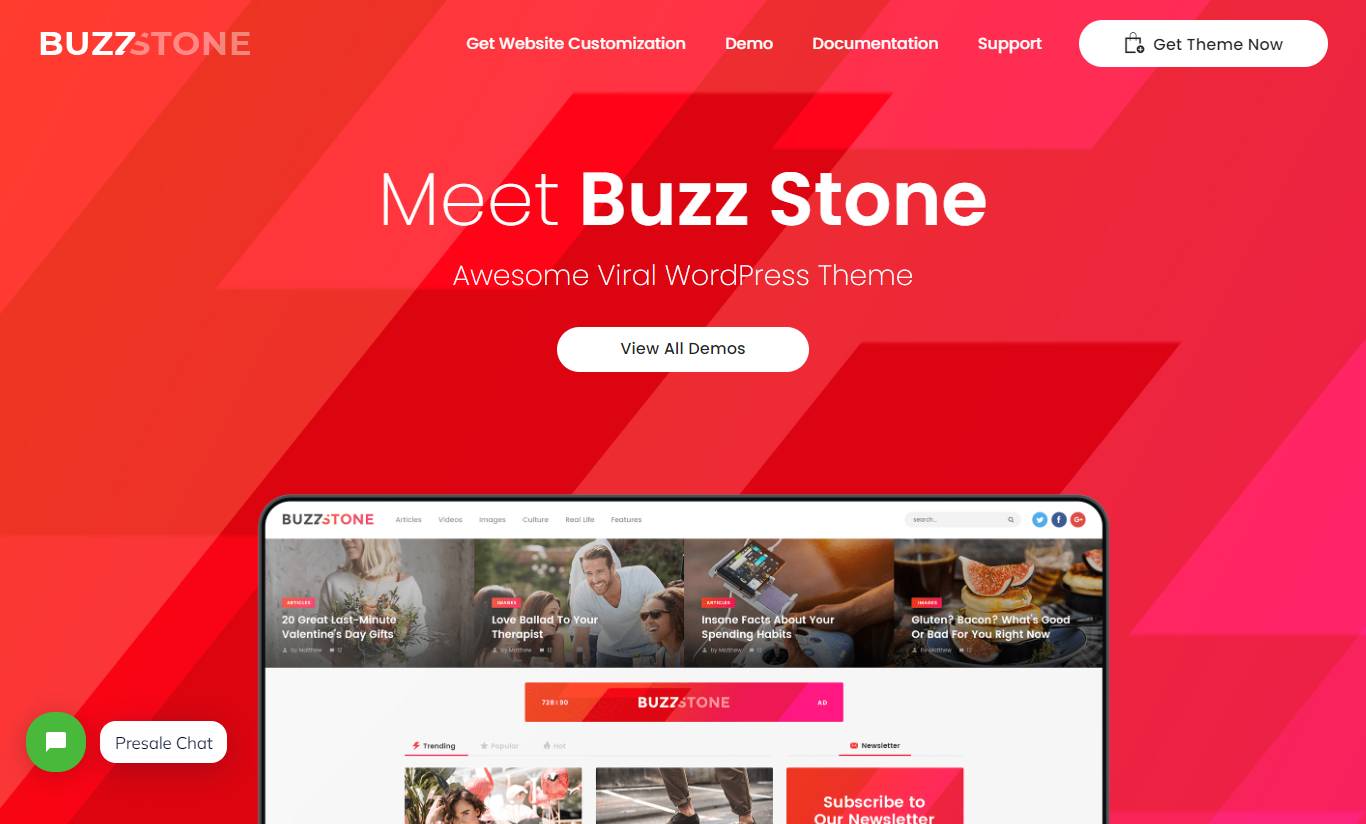 Buzz Stone | Magazine & Viral Blog WordPress Theme