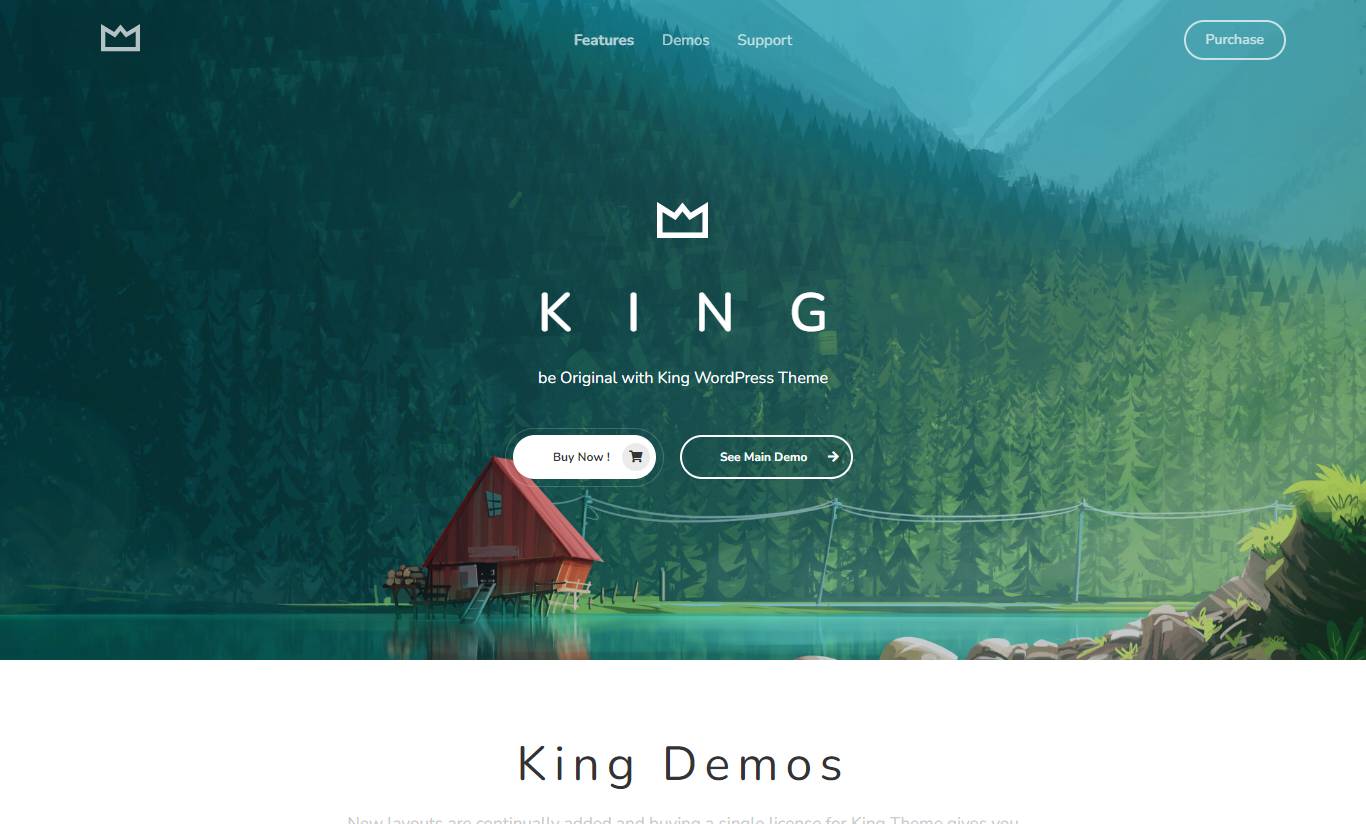 King - Viral Magazine WordPress Theme