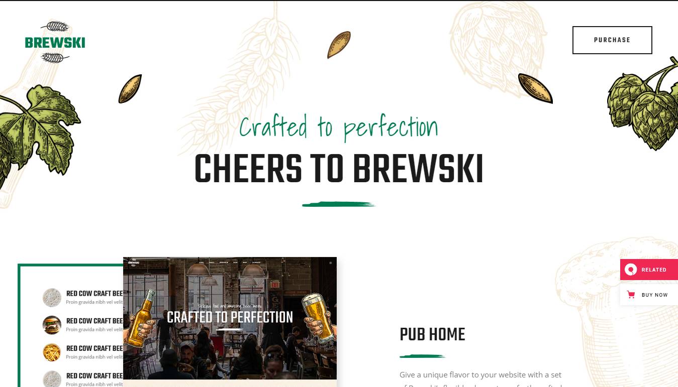 Brewski - Pub and Brewery Theme