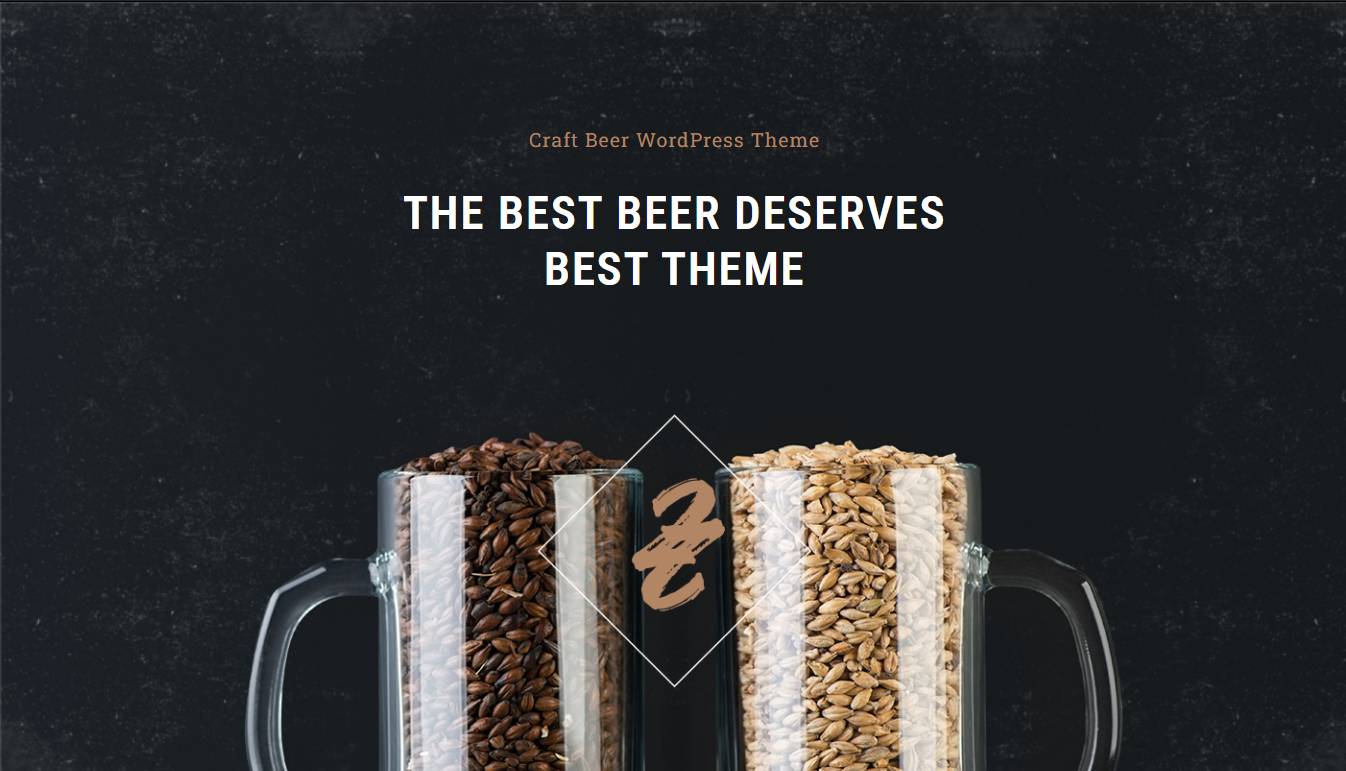 Craft Beer - Brewery & Pub WordPress Theme