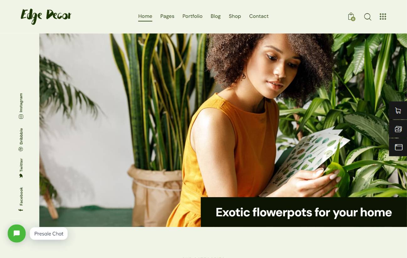 Edge Decor | Gardening & Landscaping Modern WordPress Theme