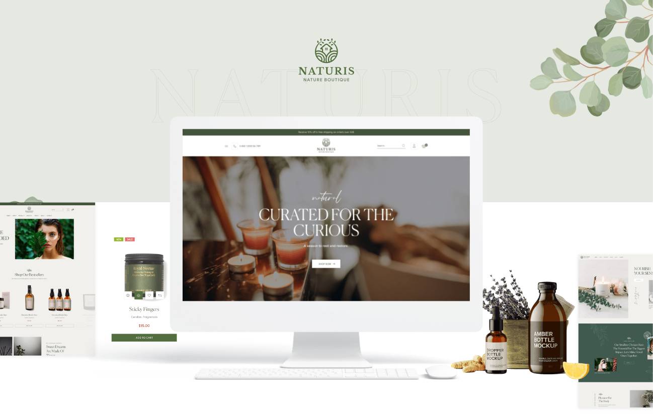 Naturis - Natural Aroma WooCommerce Theme