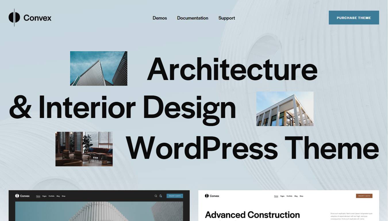 Convex - Architecture & Interior Design WordPress Theme