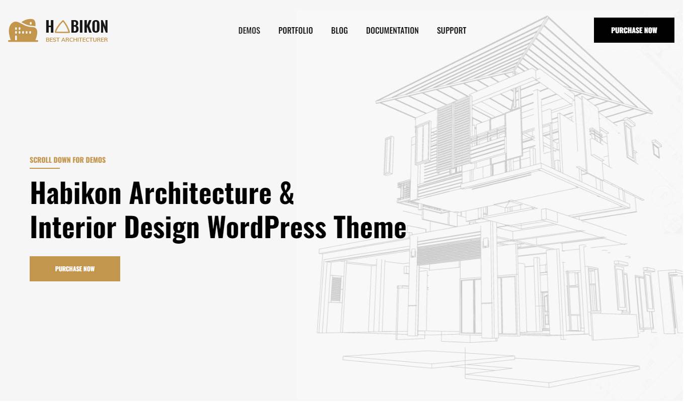 Habikon - Architecture and Interior Design WordPress Theme