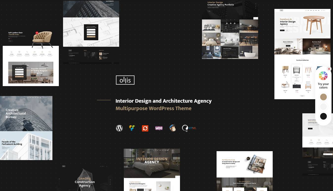 Ollis - Architecture Agency & Interior Design WordPress Theme