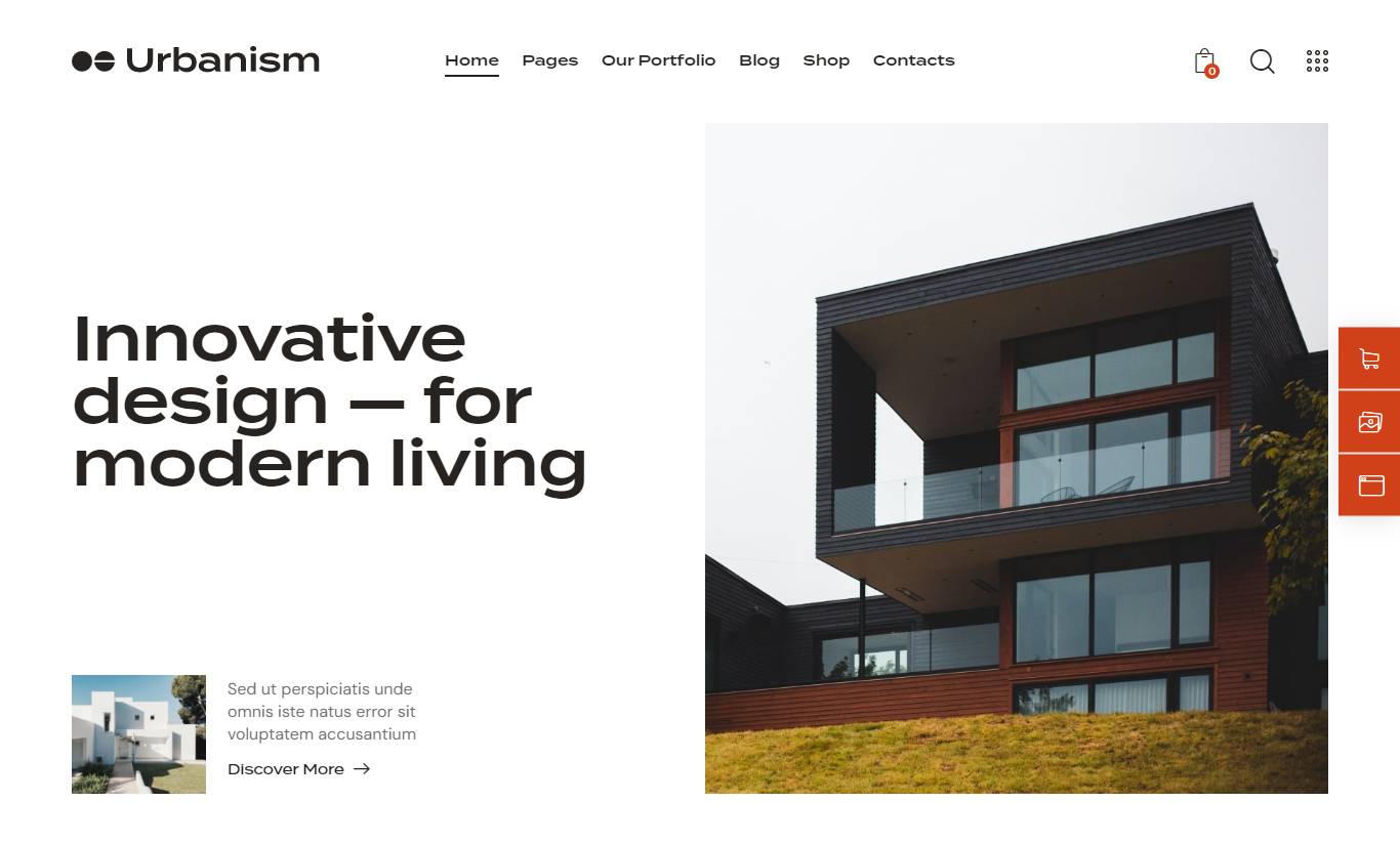 Urbanism - Architecture Agency & Interior Design WordPress Theme